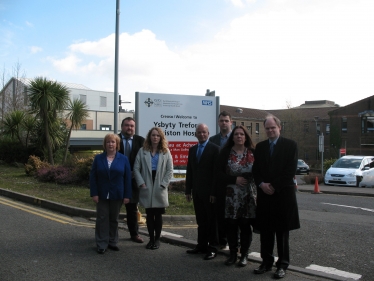 Suzy at Morriston Hospital