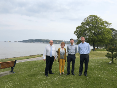 Conservative Cllrs Jones, Tyler-Lloyd, Langstone & Thomas